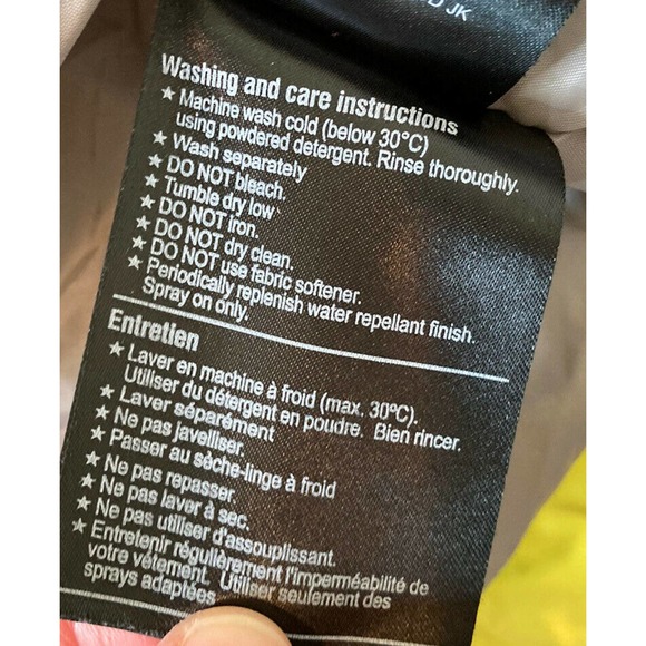 BURTON Yellow Full Zip Hooded Ski Snow Jacket XS - Picture 6 of 11